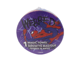Peachtree Playthings Marvel Spiderman Webbed Magic Towel Washcloth - $5.99