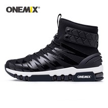 ONEMIX Men Boots Running Shoes Women Sneakers High Top Winter Snow Boots Outdoor - £50.99 GBP