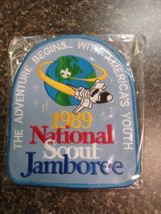 Boy Scout BSA Jacket Patch National Jamboree 1989 - £23.29 GBP