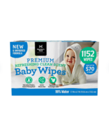 Member&#39;s Mark Premium Refreshing Clean Scented Baby Wipes (1152 ct.) Fre... - £27.99 GBP
