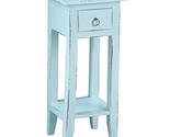 Sunset Trading Shabby Chic Cottage Accent Table, Sky blue - $233.99