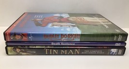 Mixed DVD Lot Tin Man , Dudley Do Right , Death Sentence - £11.88 GBP