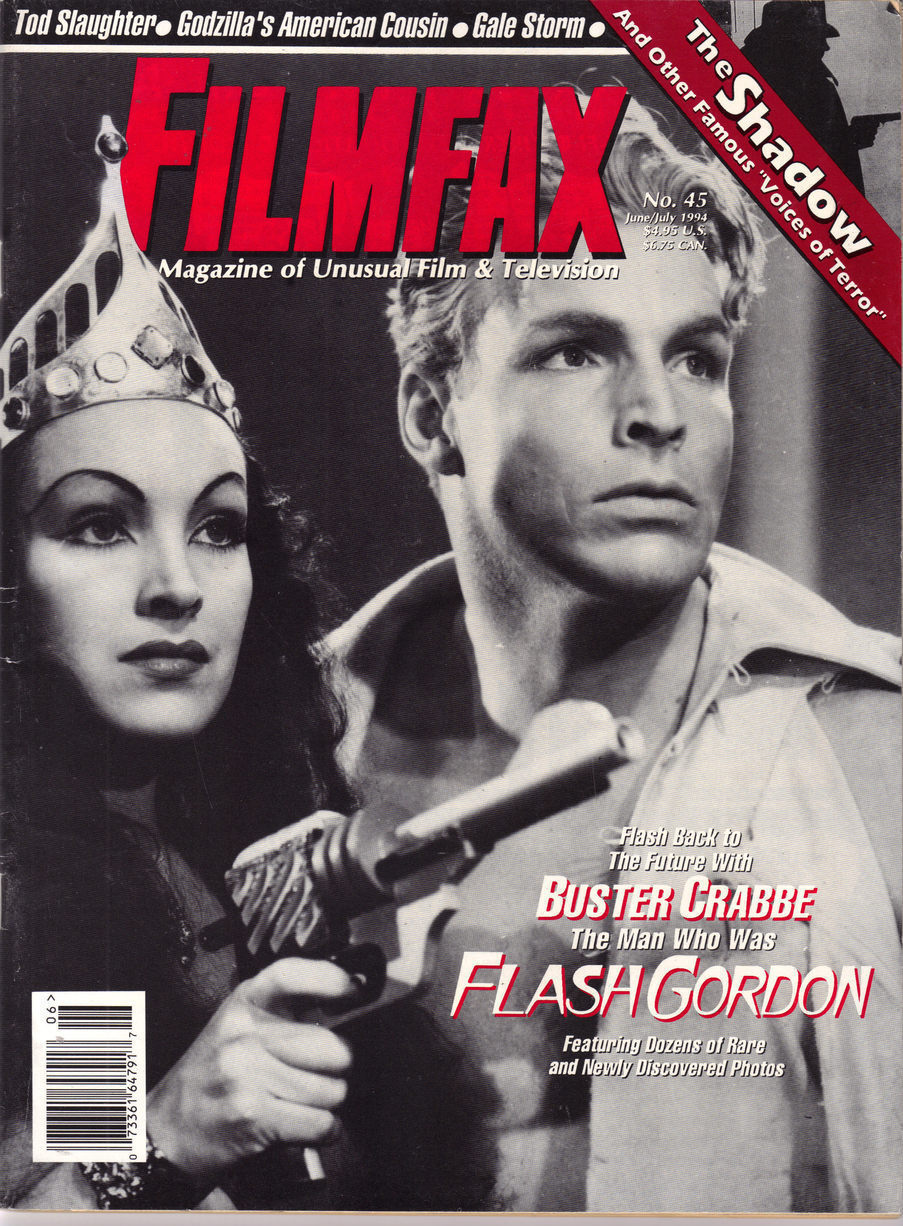 Primary image for BUSTER CRABBE, JEAN ROGERS in Flash Gordon FILMFAX Magazine