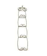 Vintage Shabby Chic Metal Wall Rack Scrollwork Display Shelf Holder 23 Inch - $30.60