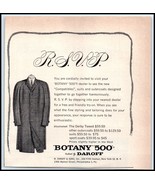 Botany 500 by H. Daroff &amp; Sons PRINT AD &quot;The Derby Tweed&quot; Men&#39;s Outercoa... - $5.31 CAD
