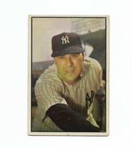 1953 Bowman Color Vic Raschi #27 New York Yankees Ungraded Vtg Baseball Card - £19.75 GBP