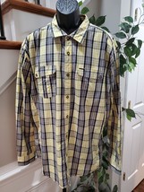 Ecko Unltd. Men Multicolor Plaid Long Sleeve Collar Button Down Casual Shirt 2XL - £19.67 GBP