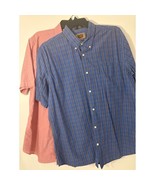 The Foundry Supply Co Lot of 2 Mens XLT Button-Down Shirts Short Sleeve - $475.17 MXN
