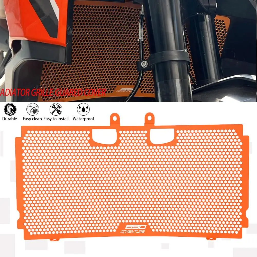 For KTM 890 790 ADVENTURE 2022 2023 Motorcycle Radiator Grill Guard Cover - £30.99 GBP+