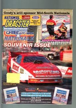 National DRAGSTER-OCT 12 1990-NHRA-CHIEF Auto Parts Nationals Souvenir ISSUE- Vg - £37.99 GBP
