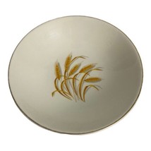 Homer Laughlin Golden Wheat Dishes with 22K Gold Trim 5 3/8&quot; Saucer - £16.14 GBP