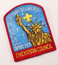 April 1971 Scouting Laboratory Chickasaw Council Boy Scouts of America BSA Patch - £9.26 GBP