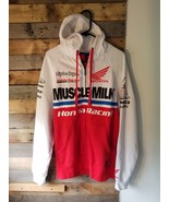 Troy Lee Designs TLD Men&#39;s Honda Racing Muscle Milk hoodie medium - £116.53 GBP