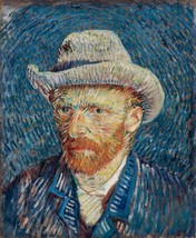 11976.Poster decor.Home Wall.Room art.Vincent Van Gogh painting.Self Por... - £12.80 GBP+