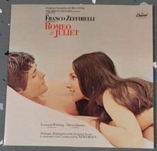 Romeo &amp; Juliet Movie Soundtrack by Nino Rota (CD 1989 Capitol) Franco Zeffirelli - £6.96 GBP