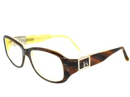 Kate Spade Sunglasses FRAME ONLY MARLI/S DHZ Brown Yellow 56[]17 125 - $29.99