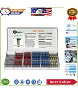 Multi-Color Solderless Heat Shrink Butt Connectors - 200PCS Electrical T... - $526.10 MXN