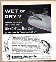 1960 Print Ad Scientific Anglers Fishing Lines Midland,MI - $10.54