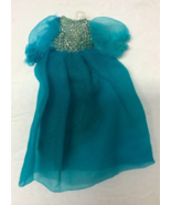 1971 Topper DAWN Vintage Blue Dress Gown - $16.24 CAD