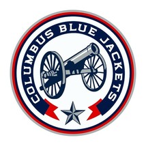 Columbus Blue Jackets Round  Precision Cut Decal / Sticker - £3.08 GBP+