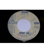 Bobby Vee Charms Bobby Tomorrow 45 RPM Record Vintage Liberty 55530 Prom... - £7.90 GBP