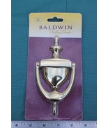 New Baldwin Lifetime Solid Brass Door Knocker Custom Decor Nice Classic ... - £11.99 GBP