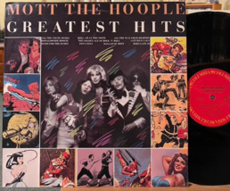 Mott The Hoople Greatest Hits Vinyl LP Columbia PC 34368 All The Young Dudes EX - £13.42 GBP