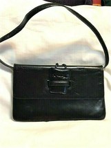 Black Leather Missoni Shoulder Bag - $155.00