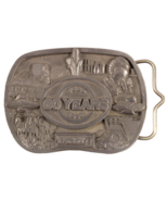 Garst Seed Belt Buckle Heavy Pewter 1990 Sales 60 Years - $17.81 CAD