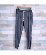 Eileen Fisher Tencel Pull On Tapered Leg Pant Gray Chambray High Rise Womens XXS - $59.39