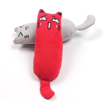 Cat Grinding Catnip Toys Funny Interactive Plush Cat Toy Pet Kitten Chewing Toy  - £0.90 GBP
