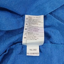 Carhartt K87 H72 Loose Fit Men's Blue Cotton Blend Short Sleeve T-Shirt Sz Large image 15