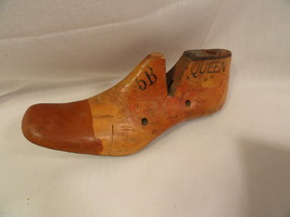 Wooden Shoe Mold Women&#39;s 5B Queen  High Heeled Slipper Left Foot - £31.96 GBP