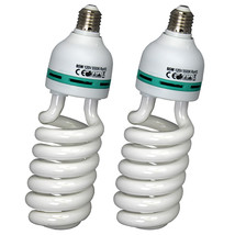2PK 85W Photography Lighting Studio CFL Bulbs Daylight Spiral Fluorescen... - $38.99