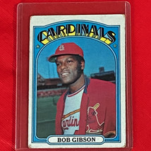 1972 Topps Baseball #130 Bob Gibson Pitcher St. Louis Cardinals HOFer  - $5.89