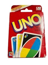 UNO Family Card Game Vintage NEW &amp; SEALED Mattel 2003 - £13.16 GBP