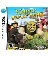 SHREK: SMASH N&#39; CRASH RACING (Nintendo DS)   Case and Manual Only - $5.24 CAD