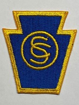 OCS, PENNSYLVANIA, PATCH, FULLY EMBROIDERED, CUT EDGED, ORIGINAL - $7.50