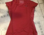 New Balance Coral Pink Breathable Mesh Short Sleeve Active Wear Tee Medium - $20.42