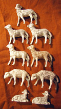 7 sheep sheeps 2 lambs crib lambs vintage made in italy antique-
show origina... - £27.51 GBP
