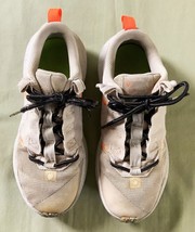 Youth Nike Sneakers Beige w/ Orange Black Laces Youth sz. 6 *(Womens 7.5)* GOOD! - £14.98 GBP