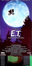 E. T. The Extra-Terrestrial [VHS 1982, Black &amp; Green tape] Drew Barrymore - $2.27