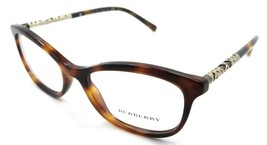 Burberry Eyeglasses Frames BE 2231 3316 52-18-140 Light Havana Made in Italy - $109.37