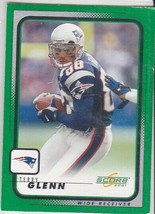 G) 2001 Score Football Trading Card Terry Glenn #121 - $1.97