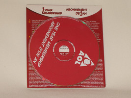 RARE AOL CANADA 2002 RED 1 YEAR MEMBERSHIP PROMO CD - $24.63