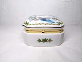 Melodies of Christmas &quot;Silent Night&quot; Music Box/Trinket/Keepsake Box Heritage Hou - £15.30 GBP