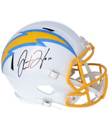 Justin Herbert Autographed Los Angeles Chargers Full Size Speed Helmet F... - £422.74 GBP