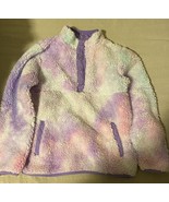 Cuddly Sherpa Girls Pullover Top/shirt/jacket Size 10-12 - £5.44 GBP
