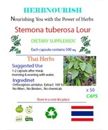 Stemona Tuberosa: Traditional Herb for Respiratory &amp; Nervous System Support - $9.90