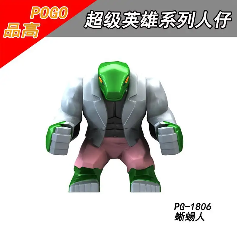 Marvel Building Blocks Transformation Big Figures Goblin Spiderman Iron ... - $8.26